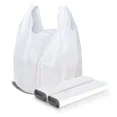 thumbnail image 2 of 100PK Plastic Bags with Handles 11.5"x6.5"x21" Heavy Duty Bulk Grocery Bags, 2 of 5