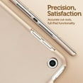 thumbnail image 4 of Ultra Thin Cover Compatible With Ipad 2018 / Ipad 2017 Model 9.7 Inch - Smart Case Cover With Rubberized Back Cover - Magnet With Auto Sleep / Wake Function - Champagne Gold, 4 of 4