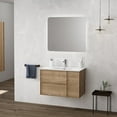 thumbnail image 5 of Ws Bath Collections Palma C70 Palma 30" Wall Mounted Single Basin Vanity Set - White, 5 of 6