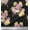 Black, variant on Soimoi Black Cotton Duck Fabric Dot,Yellow & Pink Floral Printed Fabric 1 Yard 42 Inch Wide
