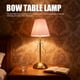 thumbnail image 3 of Lámpara De Mesa Pequeña Lazo, Lámpara De Mesa Plisada Recargable, Linda Pantalla Tela Decorativa, Lámparas Inalámbricas Escritorio, Luz LED Para Mesita Noche Para Dormitorio, 3 of 7