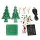 thumbnail image 4 of Gibobby LED aprendizaje colorido electrónico Flash DIY - Árbol 3D Kit Navidad Kit LED decoración del(Green), 4 of 5