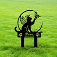 thumbnail image 2 of Custom Cat Memorial Stake, Cat Grave Marker, Garden Decor, Cat with Butterfly Stake, Cat Loss Gift, Cat Memorial Gift, Sympathy, 2 of 6