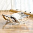thumbnail image 1 of Cama para mascotas Bird Cage Bird Baths, madera maciza, para gatos, gris, 1 of 1