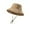 Khaki, variant on Fgnfyis Outdoor Sun Bucket Hat for Men and Women UPF 50 Windproof Water Foldable Boonie Cap for Hiking Camping Fishing Black One Size