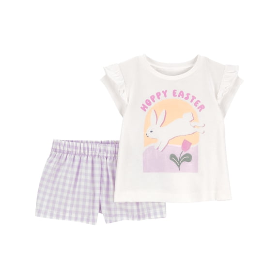 Carter's Child of Mine Baby and Toddler Easter Outfit Set, 2-Piece, Sizes 0/3 Months-5T