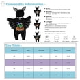 thumbnail image 2 of Halloween Costumes for Kids Toddlers Infant Baby Kids Boys Girls Romper Set Romper + Hat Imp Halloween, 2 of 3