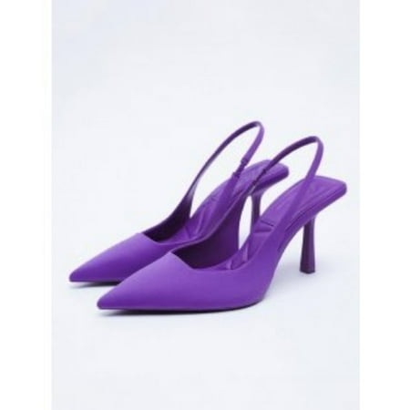 

Women s Slingback High Heels Pointed Toe Pumps Stiletto Heel Ankle Strap Party Office Dress Shoes