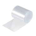 thumbnail image 1 of Unique Bargains 60mm Flat 10ft Clear PVC Heat Shrink Tube Wraps Battery Wrap for Big Battery Pack, 1 of 5