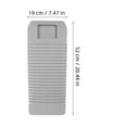 thumbnail image 2 of FRCOLOR Outdoor Plastic Washboard Travel Child 52.00X19.00X2.50CM Grey, 2 of 8