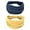 2 Color (Navy+Yellow), variant on 2 Pack Wide Headbands for Women Boho African Knotted Non Slip Fashion Hair Bands Yoga Running Sports Workout Gym Head Wraps Elastic Soft Cotton Cloth Turbans Bandana for Girls(Light Grey, Skin)