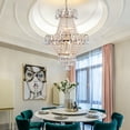 thumbnail image 6 of Jopath Gold Crystal Chandeliers,Large Contemporary Luxury Ceiling Lighting for Living Room Dining Room Bedroom Hallway, 6 of 8