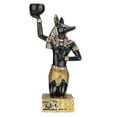 thumbnail image 2 of Travelwant Tealight Candle Holder, Vintage Egyptian Goddess Figurine Candle Holder Candlestick Sculpture in Premium Cold Cast Bronze Home Desktop Decor S Goddess, 2 of 5