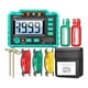 thumbnail image 1 of Medidores de megóhmetro digital Equipo de voltímetro Portátil de mano Rango manual Medidores de resistencia Medidor de megohm Medidor para p Sunnimix Metros de megóhmetro, 1 of 8
