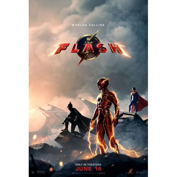 The Flash Movie Poster Glossy Quality Paper No Frame Photo Art Print Size 16x20