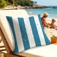 thumbnail image 4 of Outdoor Waterproof Pillow Cover Home Geometric Stripe Patterns Simples Sofa Chair Cushion, 4 of 6