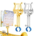 thumbnail image 4 of Mosiee Lyre For Trumpet Marching Music Stand Marching Concert Trumpet Gold Silver Metal Brass Instruments Parts & Accessories, 4 of 7