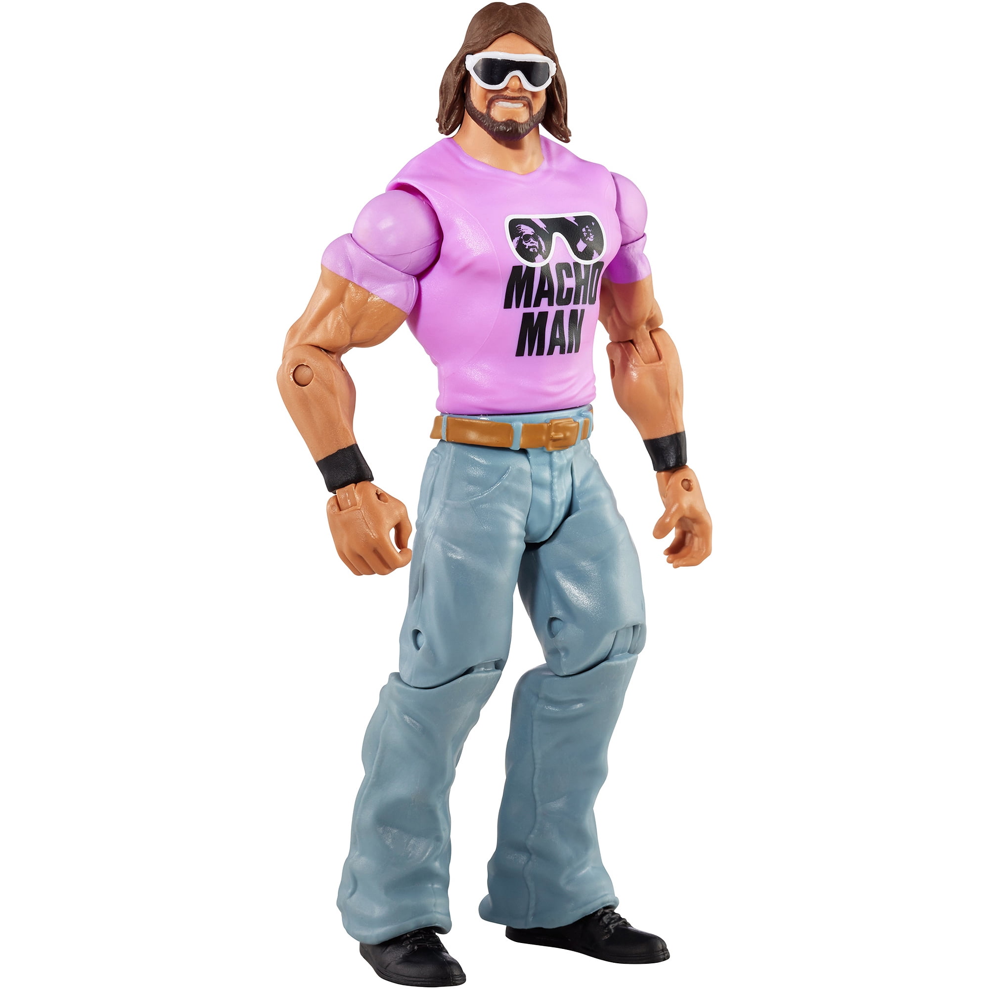 WWE Macho Man Randy Savage Custom Shirt pour WWE Legends Mattel figures. 