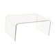 thumbnail image 4 of Mesa de centro de acrílico, mesa auxiliar, decoración, muebles de acrílico, mesa de piso multiusos para 45x30x30cm, 4 of 9