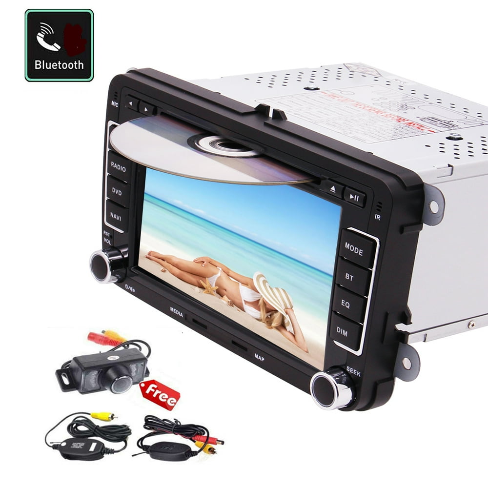 7 Inch Capacitive Touch Screen Double Din Gps Car Stereo In Dash Car Cd