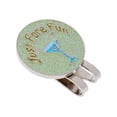 thumbnail image 1 of Assorted Patterns Golf Cap Clip With Detachable Golf Ball Marker - Portable And Lightweight - Great Golfer Gifts And Hat Decoration - flash, 1 of 5
