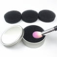 thumbnail image 1 of 3 Second Color Off Makeup Brush Cleaner Sponge Remover Color From Brush Eyeshadow Sponge Tool Cleaner Quick Wash Clean Kits4pc sponges He Qiyong unisex, 1 of 1