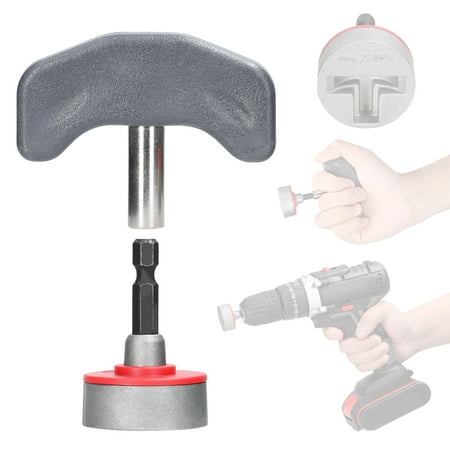 

Aibecy 2 PCS 6.35mm Hook Rectangular Screw Driver Set Drill Wrench Accessory Tool Set