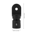 thumbnail image 2 of Soimiss 2Pcs Bimini Top Fitting For Marine Boat Black Nylon Fitting For Boat Pipe Fixation, 2 of 8