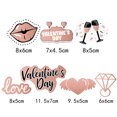 thumbnail image 3 of Coofit Valentine's Day Cupcake Topper: 7PCS Decorative Cake Pick Cake Decoration Stick, 3 of 5