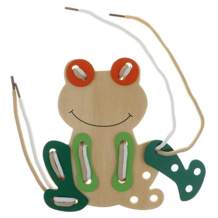 Prettyia Board Threading Shapes Early Educational Toys Transport ...