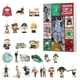 thumbnail image 1 of Conoce el regalo de navidad 2025! Calendario de Adviento de Navidad 2025, 24 unidades, lindo calendario de Adviento para niños, juguetes de minifiguras, calendario de cuenta regresiva de 24 días, 1 of 7