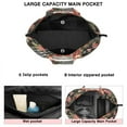 thumbnail image 3 of Pioneer Flower Floral Print Pattern Travel Tote Bags for Women Carry On,Large Weekender Bags for Women Travel,Multi Functional Duffle Bag for Work,Shopping,Sports, 3 of 5