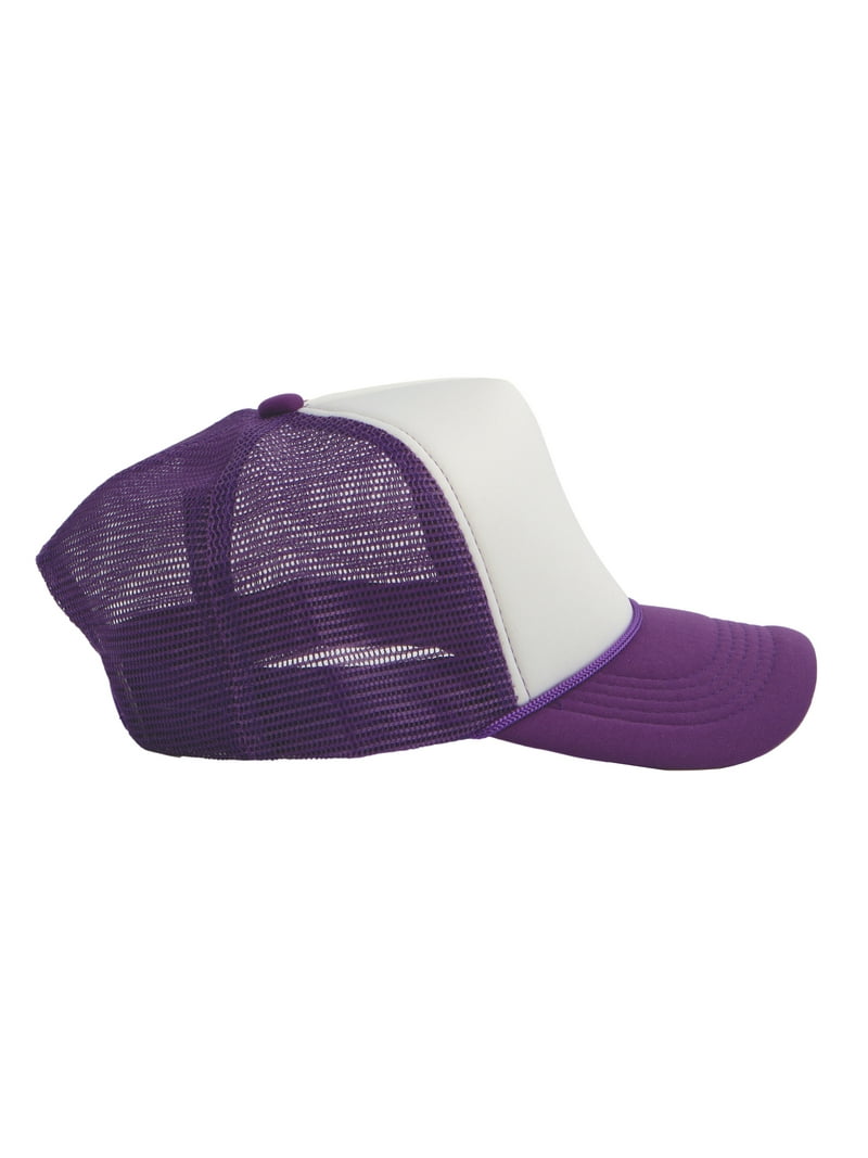Top Headwear Blank Trucker Hat - Mens Trucker Hats Foam Mesh