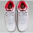 thumbnail image 2 of Ni - ke Air Jordan Men's Retro 2 Origins DR8884-101 White/Red/Green Size 12.5, 2 of 5