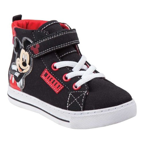 mickey mouse high top shoes