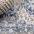 thumbnail image 3 of JONATHAN Y BOHEMIAN FLAIR 2 x 8 Runner Rug, Scala Ornate Bohemian Medallion - Blue/Dark Gray, BMF109A-28, 3 of 9