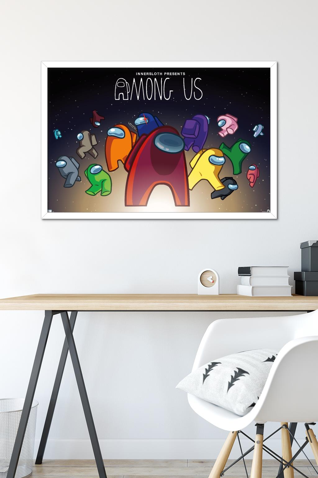 Among Us - Space Wall Poster, 22.375" x 34" Framed