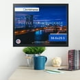 thumbnail image 6 of ArtToFrames 38.6x29.5 Inch - 98x75 CM Black Puzzle Frame for 2000 piece Puzzles.1.25 Inch Custom MDF Puzzle Frames, Black - Comes with Economy Acrylic, 6 of 7