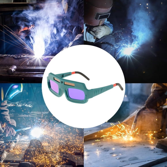 Gafas de soldador Yotijar de protección Atenuación automática Verde