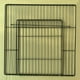 thumbnail image 3 of Puerta de corral portátil para mascotas, accesorios de jaula DIY, cerca de alambre expandible para patio Cuadrícula negra densa, 3 of 5