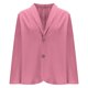 thumbnail image 5 of Camisas bonitas,Blusa de manga larga para mujer, color liso, informal, con bolsillo, poliéster, cómoda para uso doméstico y diario, sopatenor, 5 of 7