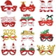 thumbnail image 2 of AOQI, gafas de decoración navideña personalizadas, accesorios de decoración para fiesta de Navidad para niños y adultos, montura de gafas para hombre mayor y muñeco de nieve, 2 of 4