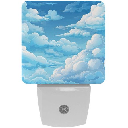 

Cloud LED Square Night Lights - Stylish and Energy-Efficient Lighting Solution for Your Room - for Nighttime Illumination and Ambiance