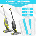 thumbnail image 2 of Replacement Pads for Shark Vacmop, Hard Floor Vacuum and Mop Disposable Pads, Compatible with Shark Vac Mop VM252, VM250, VM200, VMP30, 2 of 6