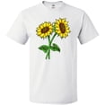 thumbnail image 3 of Inktastic Pair of Sunflowers T-Shirt, 3 of 5