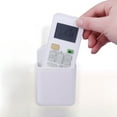 thumbnail image 3 of TABLZONE Space Saving AC Remote Wall Holder 4Pcs Rectangular Plastic for Home Organization, 3 of 6