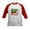 Red/White, variant on CafePress - Nerf Beyond Limits Baseball Jersey - Kids Cotton Baseball Jersey, 3/4 Sleeve Shirt