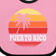 thumbnail image 4 of Inktastic Puerto Rico Vacation Cruise Boys or Girls Baby Bib, 4 of 4