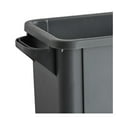 thumbnail image 3 of 16 Gallon Gray Slim Tall Plastic Industrial Trash Can for Kitchen and Restaurant, 3 of 6