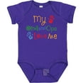 thumbnail image 3 of Inktastic Oma and Opa Love Me Grandchild Boys or Girls Baby Bodysuit, 3 of 5